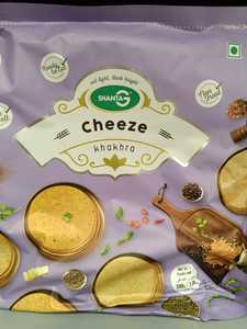 Indian Namkeen Mixtures: Cheese Khakhra 200g (Shanta G)