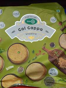 Indian Namkeen Mixtures: Gol Gappa Khakhra 200g (Shanta G)