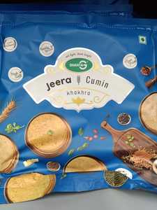 Indian Namkeen Mixtures: Jeera Khakhra 200g (Shanta G)