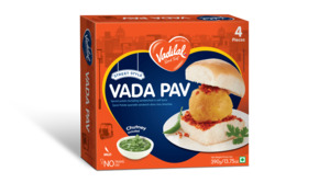 Frozen Veg Snacks: Vadilal Fr Vada Pav 4pc 390g