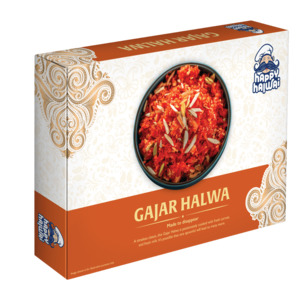 Frozen Indian Sweets: Happy Halwai Gajar Halwa 300g
