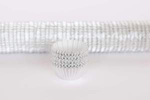 Patty Pans Baking Cups: #390 (Mini Cupcake) 1000 Qty, Silver Foil Patty Pans - Baking Cups