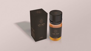 10 x 10 x 6cm Custom Branded Skincare Cosmetic Box