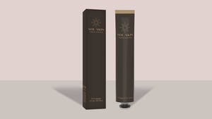 Custom Packaging: 3 x 3 x 8cm Custom Branded Skincare Cosmetic Box