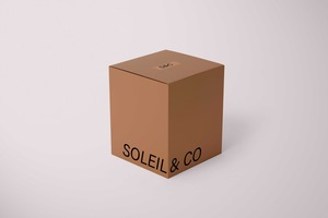 8 x 8 x 12cm Small Custom Branded Candle Box