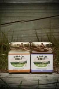 Products: The Perfect Pair, Gift Set of Raw & Creamed 250g Honey - Branch Creek Honey