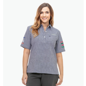 Ladies Swanndri Full Logo Polo