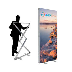 Trade Show Packages: 85mm Aluminium Folding SEG Light Box Wall