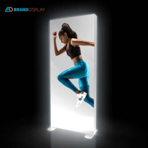 Trade Show Packages: 120mm Aluminium SEG Fabric LED Light Box Display - 1000mm*2000/2500mm