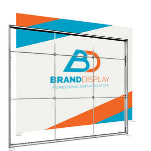 120mm Aluminium SEG Fabric LED Light Box Display - 3000mm*2000/2500mm