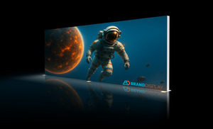 120mm PVC SEG Fabric LED Light Box Display - 6000mm*2000/2500mm