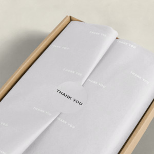 White Thank You Bundle