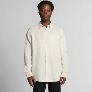 Linen Long Sleeve Shirt - 5418 + Branding
