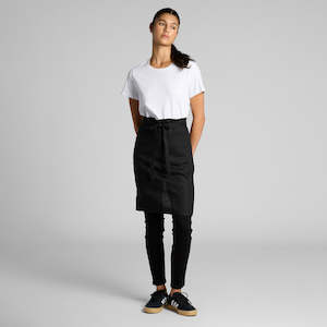 Medical: Linen Half Apron - 1087 + Branding