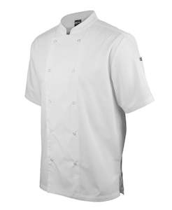 JB's Short Sleeve Button Chefs Jacket - 5CJS