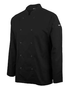 Medical: JB's Long Sleeve Snap Button Chefs Jacket - 5CJL