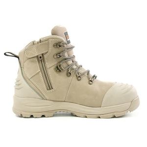 Groundfix: XT Zip Side Lace Up Safety Boot - XTLZ