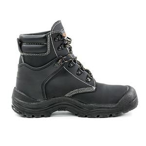 Wolf Lace Up Safety Boot Black - WOLF