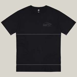 Oogah Rodders Black tee - Black Print