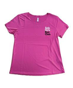 Solo Girls Run Club: SGRC Pink Tee