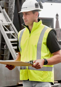 Unisex Hi Vis Waterproof Reversible Vest - ZV228