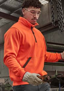 Trades: Unisex Streetworx Water Resistant 1/4 Zip Pullover - ZT665