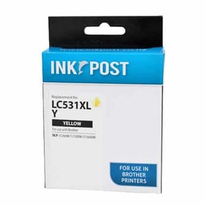 Products: InkPost for Brother LC531XL Yellow InkPost NZ