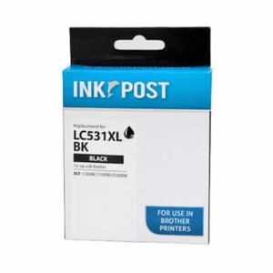 Products: InkPost for Brother LC531XL Black InkPost NZ