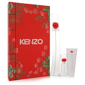 Kenzo Flower Gift Set - 3.3 Eau De Parfum Spray + .5 oz Mini EDP + 2.5 oz Body M&hellip;
