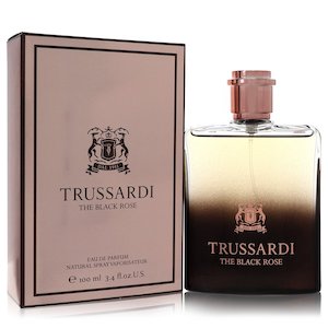 The Black Rose Eau De Parfum Spray (Unisex) by Trussardi 100 ml