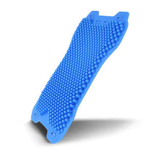 Car Seat Accessories: Silicone Lumbar Back Support Pad Summer Breathable Back Rest