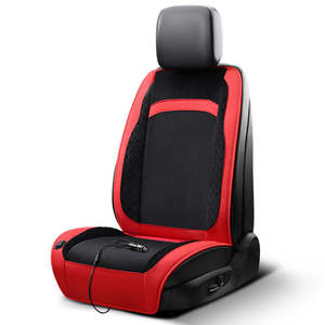 Car Seat Accessories: Universal 12V / 24V Car Electric Heating Car Seat Cushion with Backrest Car Seat Warmer for Winter