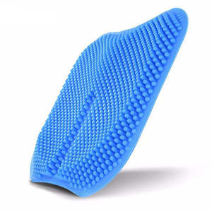Car Seat Accessories: Breathable Cool Silicone Car Seat Cushion Massage Non slip Chair Sofa Seat Pad Mat