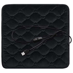 Car Seat Accessories: 12V Mechanical Switch USB Electric Heating Car Seat Cushion Warm Winter Seat Heater Mat