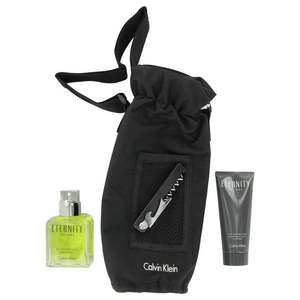 Eternity Gift Set - 3.4 oz Eau De Toilette Spray + 3.4 oz Hair and Body Wash Tub&hellip;