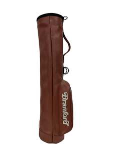 Bags: Tan Leather Sunday Bag