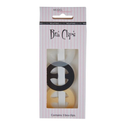 Accessories: Secret Weapons Bra Clips 3 Pack - Bra Accessories Push Up Bra Pads Hot Gossip - NZ - Model Behaviour