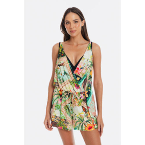 Swimwear: TOGS Fiji Romper - Swimsuits for Women Body Sculpting Swimwear Hot Gossip - NZ - Togs