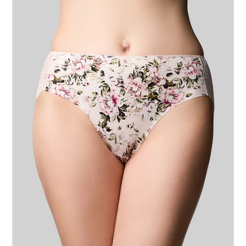 The Knicker Precision Lace Hi Cut brief - BRIEFS-Everyday Briefs : Hot Gossip - &hellip;