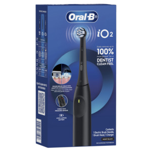 Products: Oral-B iO2 Series 2 Electric Toothbrush Onyx Black