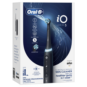 Oral-B iO5 Series 5 Electric Toothbrush Black Onyx