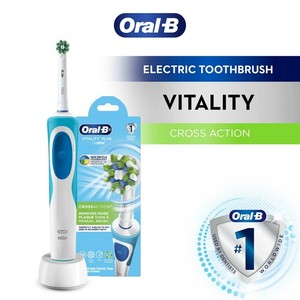 Products: Oral-B Vitality CrossAction Electric Toothbrush with Eco-Box