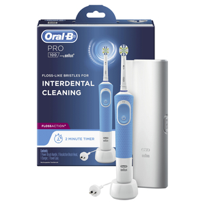 Products: Oral B Pro 100 Floss Action Electric Rechargeable Toothbrush