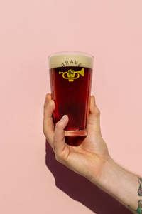 Frontpage: Bugle Pint Glass