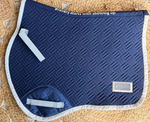 Navy Jump Saddle Pad