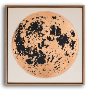 To The Moon and Back. Original painting by artist Kate McLeod. - katemcleod.art