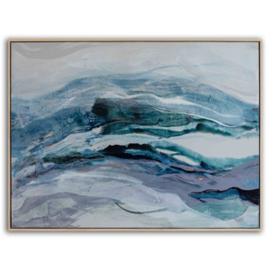 Leaves on a Stream I - katemcleod.art