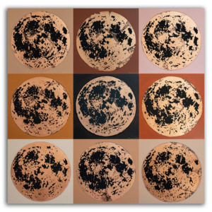To The Moon And Back. All 9. - katemcleod.art