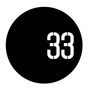 Art & Signage: House Number Sign Round Disc - Personalised