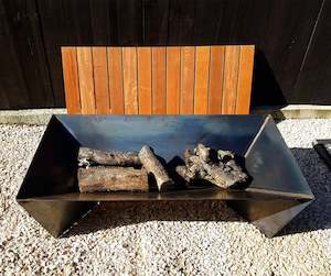 Firepits Braziers: MAHIA Trough Firepit